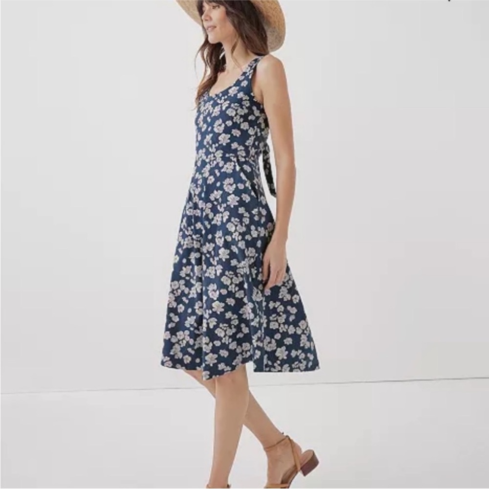 Pact - Floral Blue Dress